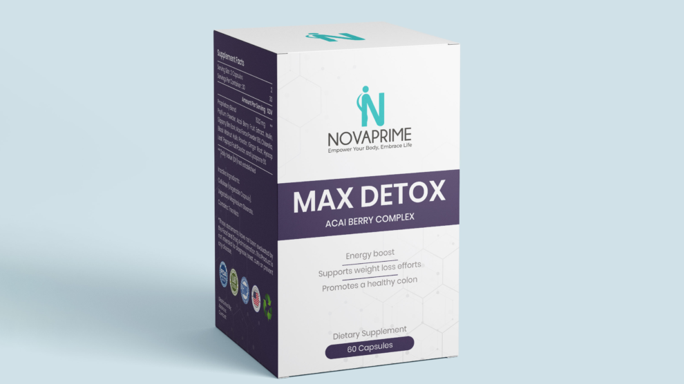 NOVAPRIME Max Detox Acai Berry Complex